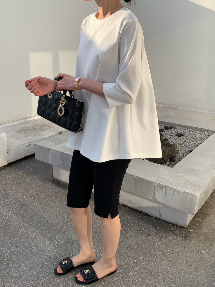 COBALT BLUE韓國東大門直郵女士新品熱賣26春夏職業時尚T恤COBALT BLUET恤