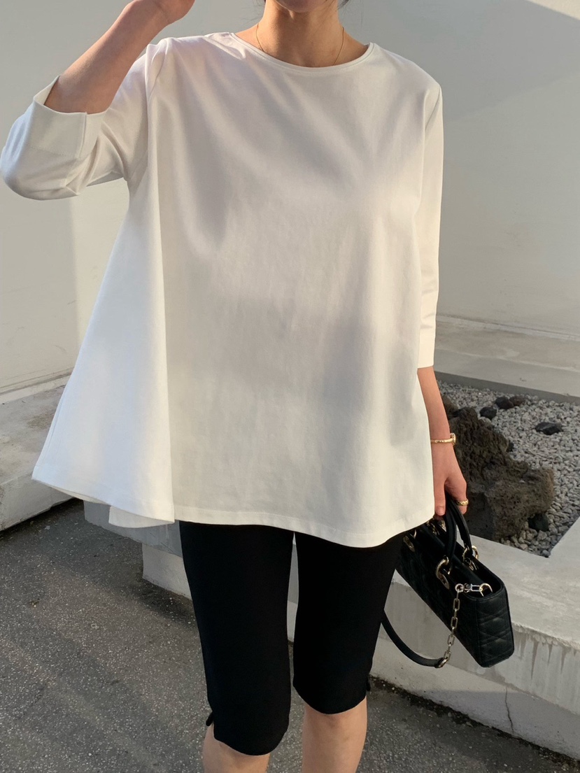 COBALT BLUE韓國東大門直郵女士新品熱賣26春夏職業時尚T恤COBALT BLUET恤圖色1