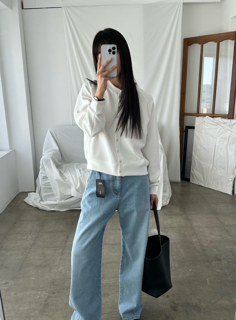 LE VASE韓國代購女士新品人氣26春夏時尚休閑推薦牛仔褲LE VASE牛仔褲