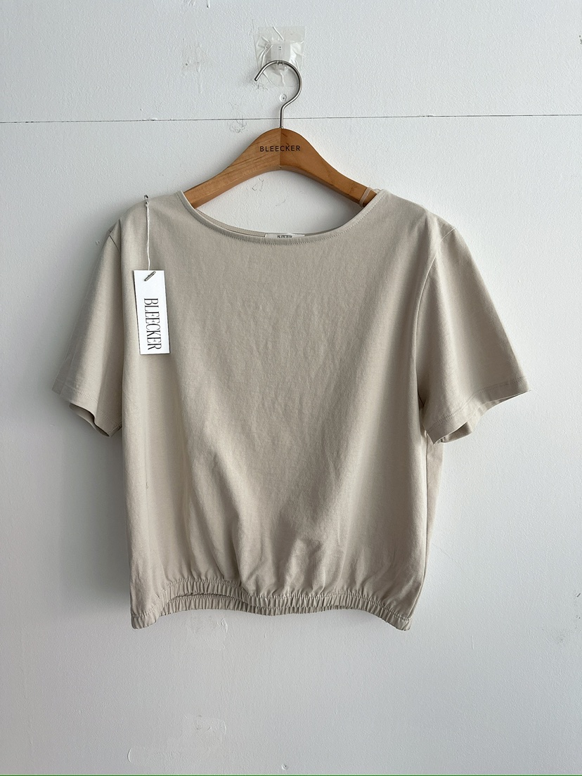BLEECKER韓國代購女士新品26春夏休閑人氣熱賣時尚職業T恤BLEECKERT恤圖色2