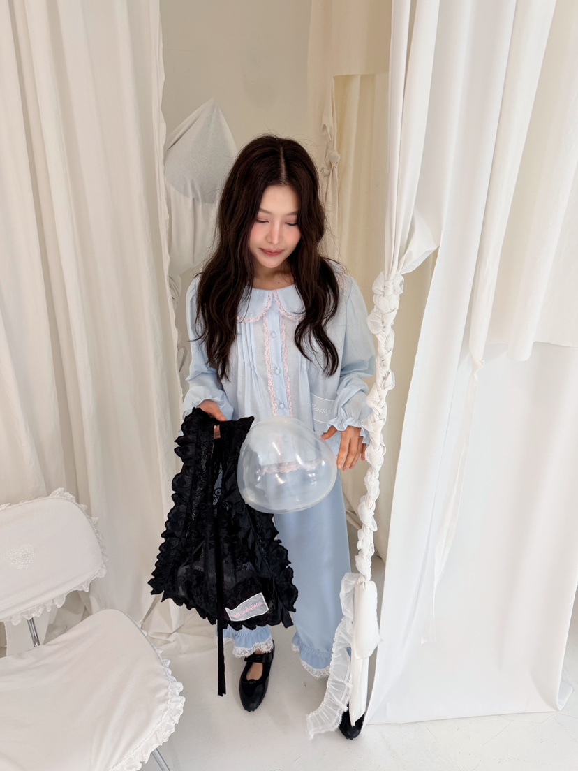 BOUTIQUE-L韓國東大門直郵女裝新品時尚推薦26春夏襯衫蕾絲衫BOUTIQUE-L襯衫/蕾絲衫