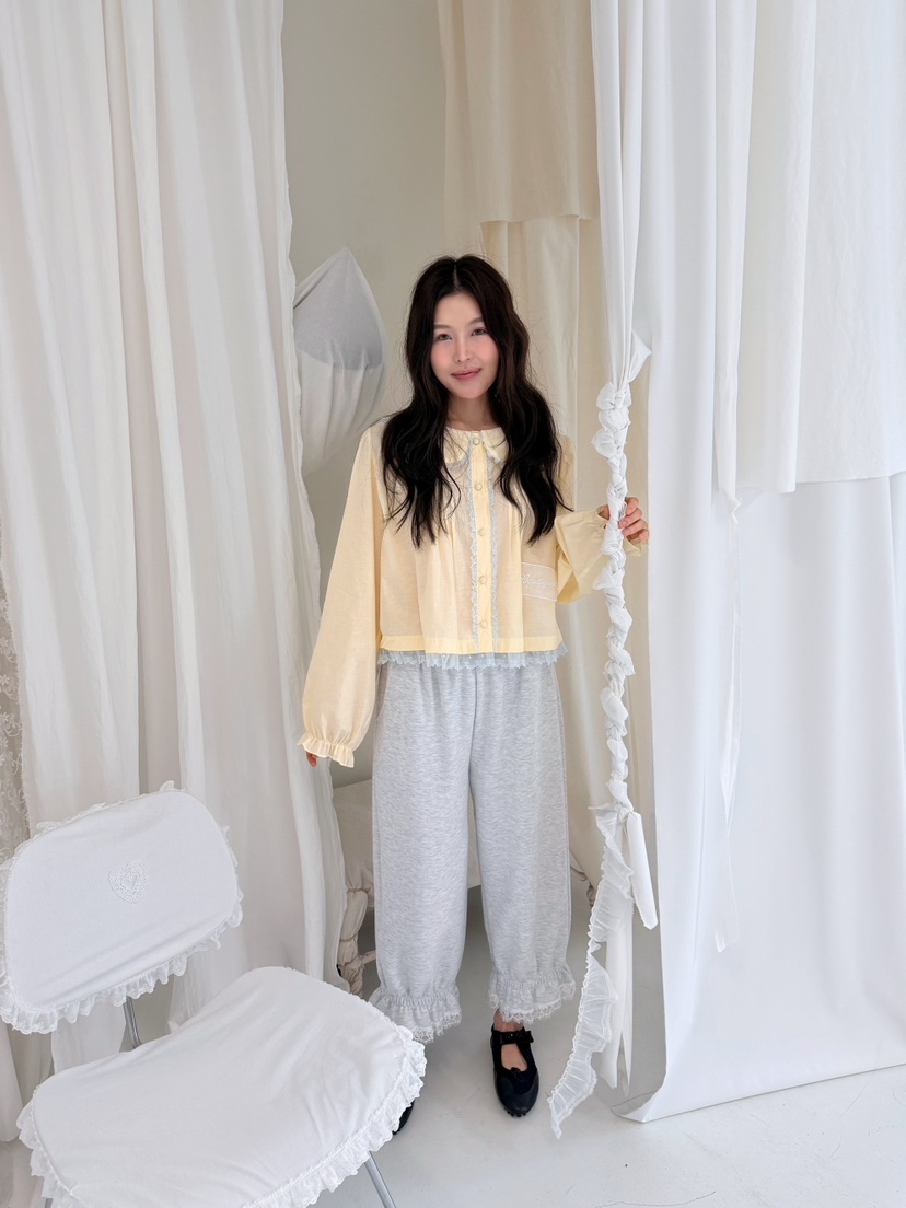 BOUTIQUE-L韓國東大門直郵女裝新品時尚推薦26春夏襯衫蕾絲衫BOUTIQUE-L襯衫/蕾絲衫