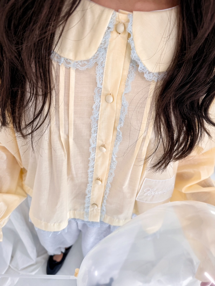 BOUTIQUE-L韓國東大門直郵女裝新品時尚推薦26春夏襯衫蕾絲衫BOUTIQUE-L襯衫/蕾絲衫
