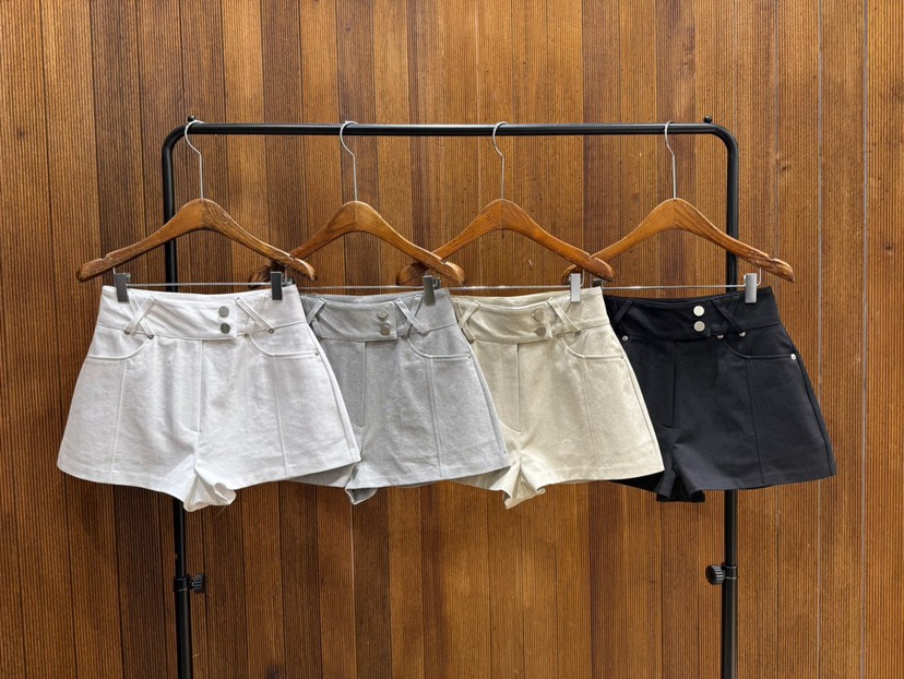 2TWO MOON韓國代購女士新款人氣休閑時尚熱賣26春夏短褲2TWO MOON短褲