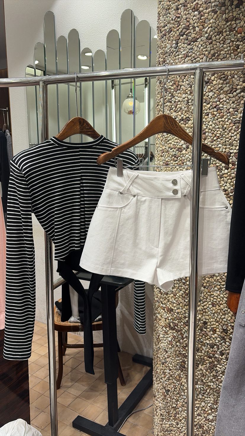 2TWO MOON韓國代購女士新款人氣休閑時尚熱賣26春夏短褲2TWO MOON短褲