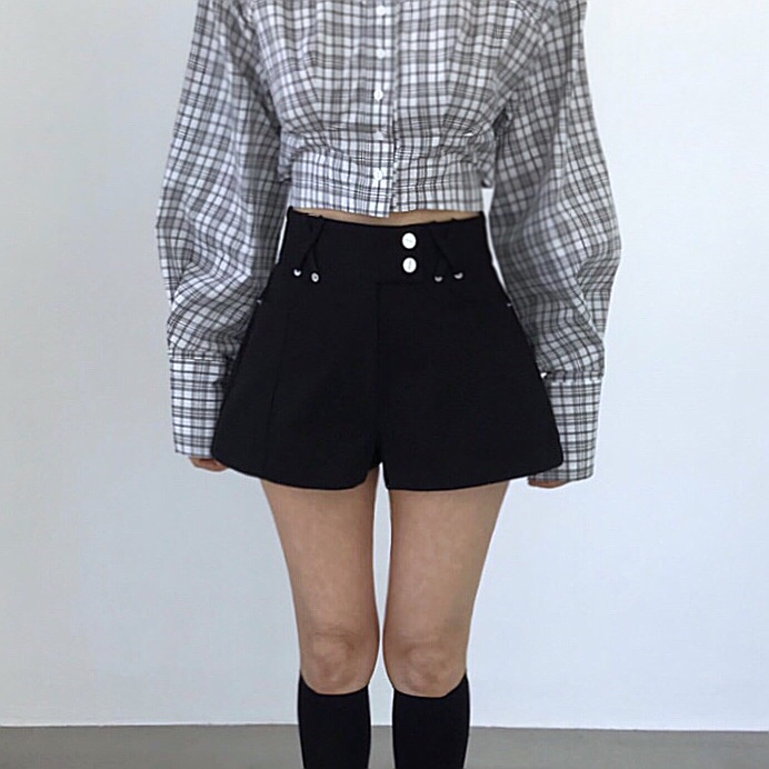 2TWO MOON韓國代購女士新款人氣休閑時尚熱賣26春夏短褲2TWO MOON短褲圖色1