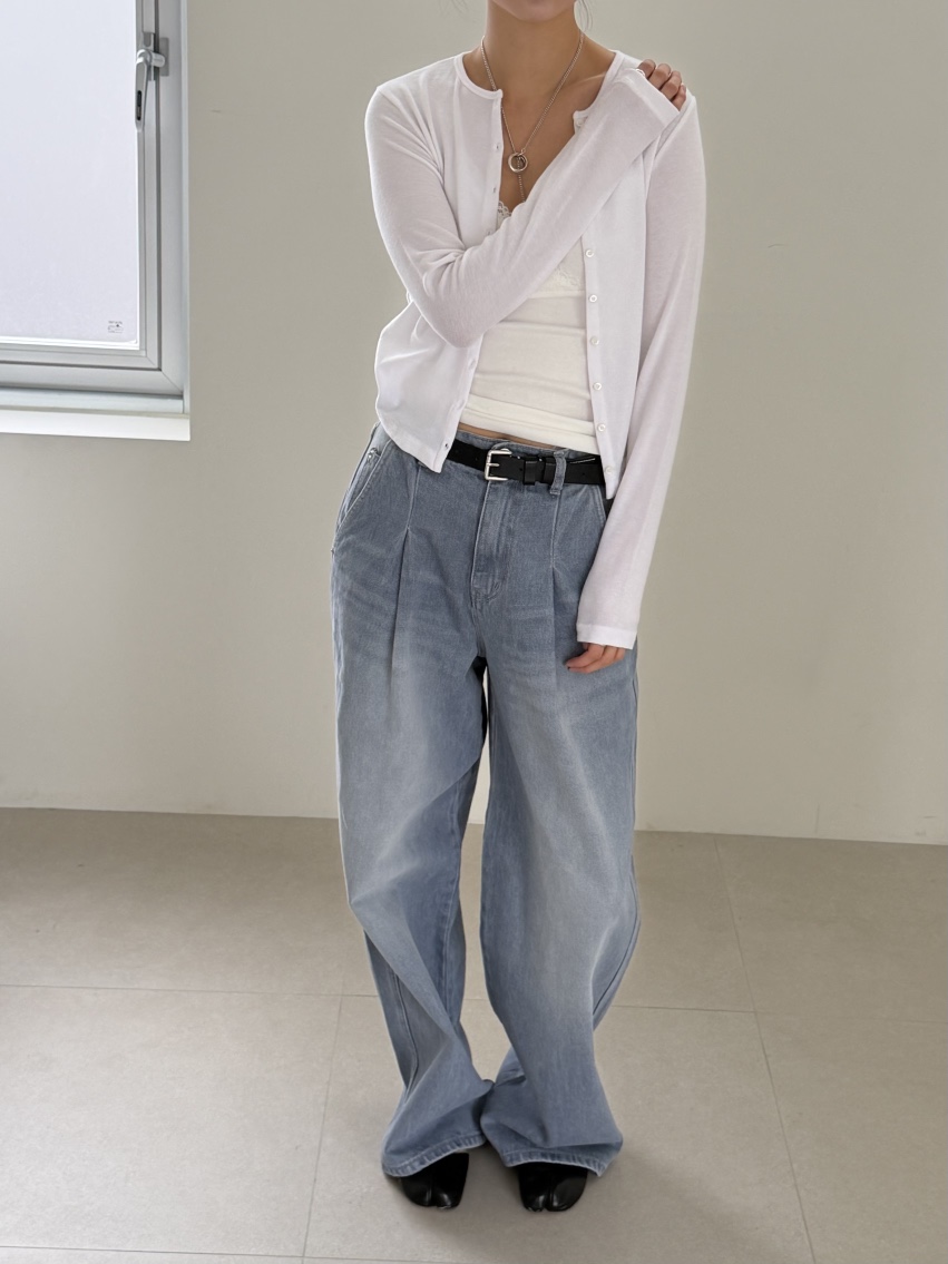 KARE/WEREPIECE韓國直郵女裝新款熱賣26春夏人氣休閑牛仔褲KARE/WEREPIECE牛仔褲