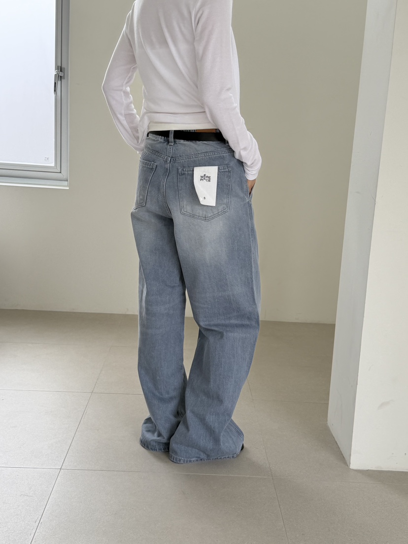 KARE/WEREPIECE韓國直郵女裝新款熱賣26春夏人氣休閑牛仔褲KARE/WEREPIECE牛仔褲