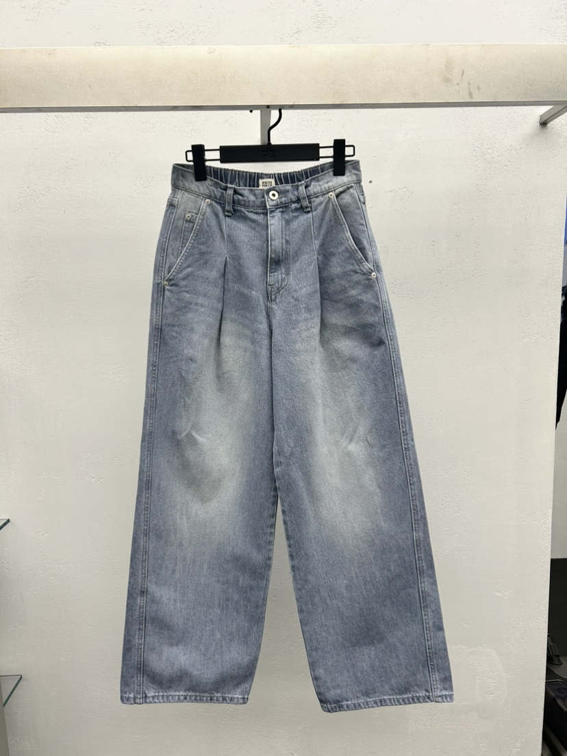 KARE/WEREPIECE韓國直郵女裝新款熱賣26春夏人氣休閑牛仔褲KARE/WEREPIECE牛仔褲圖色1