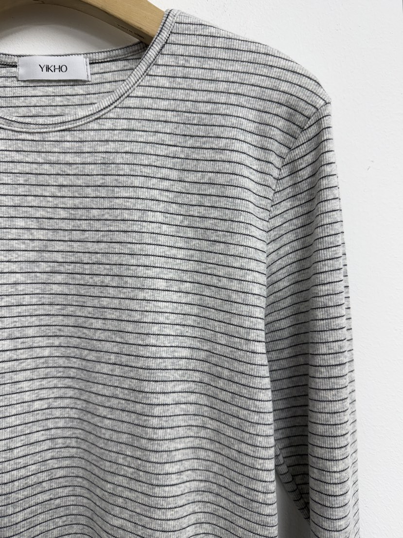 YIKHO STYLE韓國直郵實拍女士新品26春夏職業推薦長袖T恤YIKHO STYLE長袖T恤