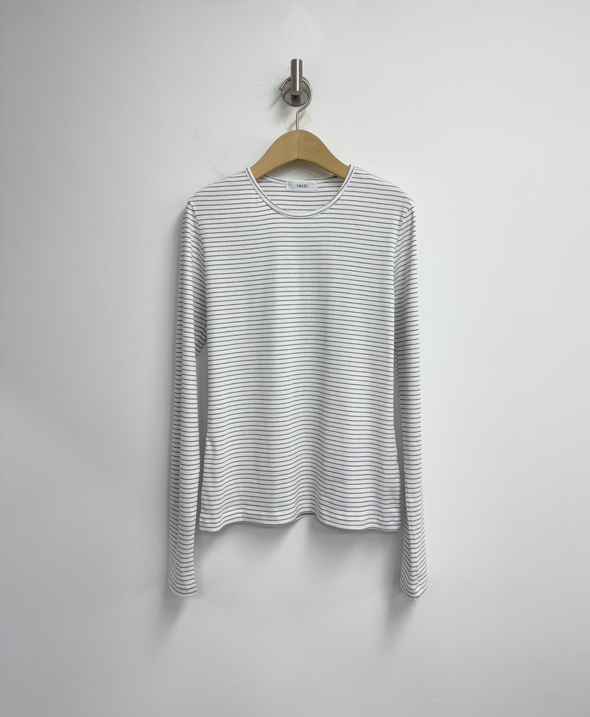 YIKHO STYLE韓國直郵實拍女士新品26春夏職業推薦長袖T恤YIKHO STYLE長袖T恤圖色1