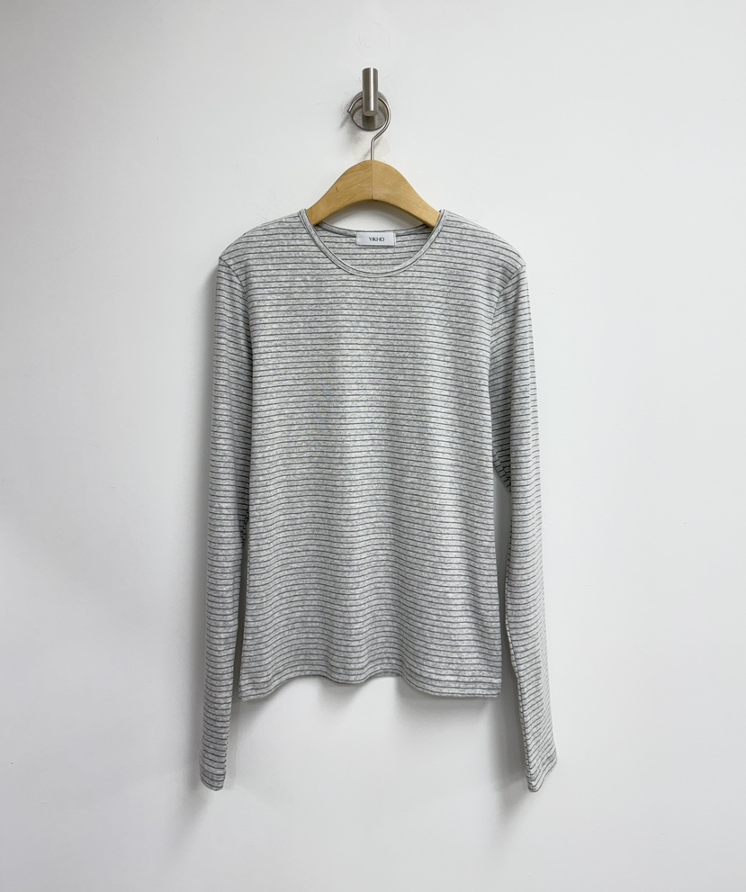 YIKHO STYLE韓國直郵實拍女士新品26春夏職業推薦長袖T恤YIKHO STYLE長袖T恤圖色2