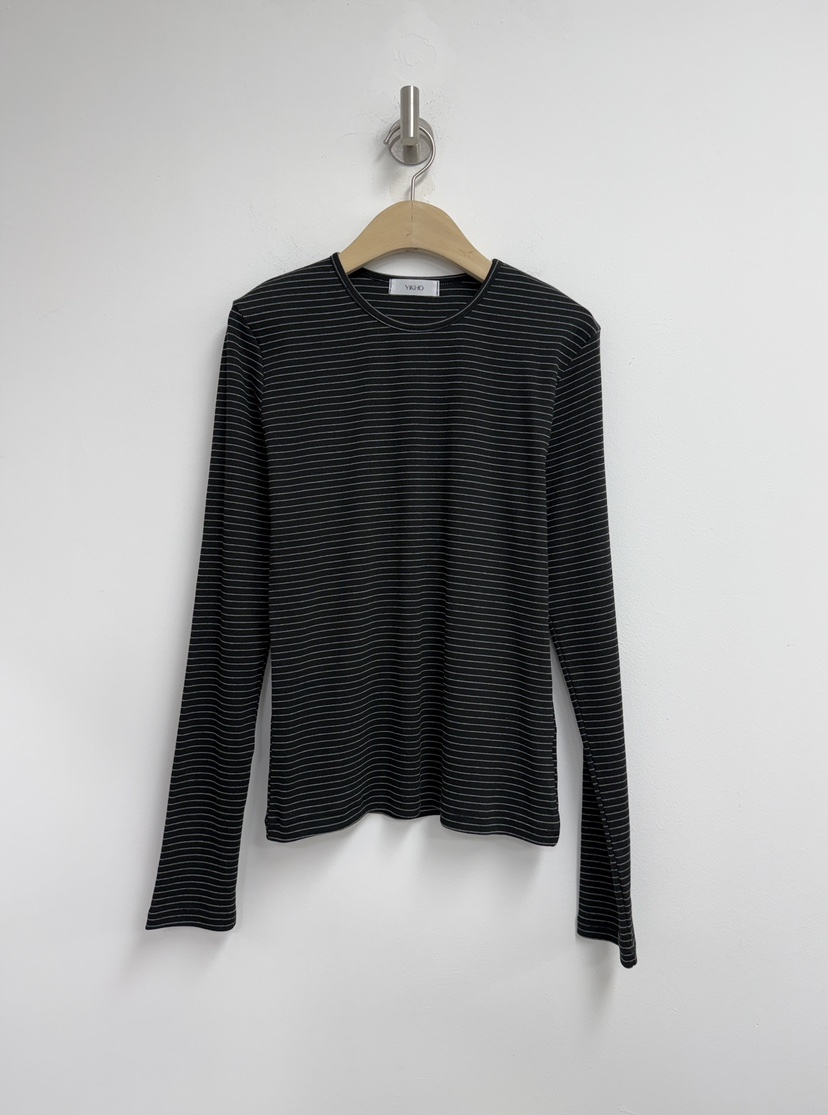 YIKHO STYLE韓國直郵實拍女士新品26春夏職業推薦長袖T恤YIKHO STYLE長袖T恤圖色3