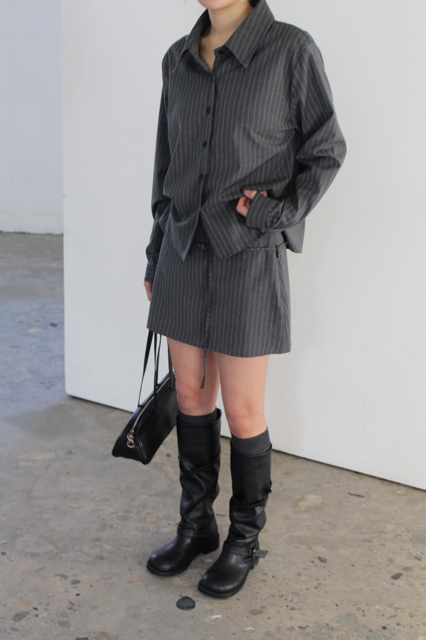 OVER NEAR韓國東大門直郵女士新品熱賣職業時尚襯衫蕾絲衫OVER NEAR襯衫/蕾絲衫