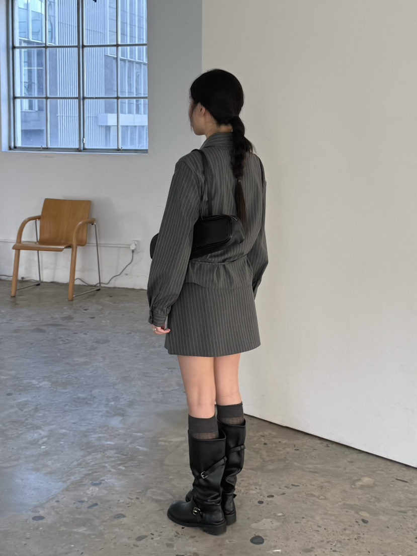 OVER NEAR韓國東大門直郵女士新品熱賣職業時尚襯衫蕾絲衫OVER NEAR襯衫/蕾絲衫