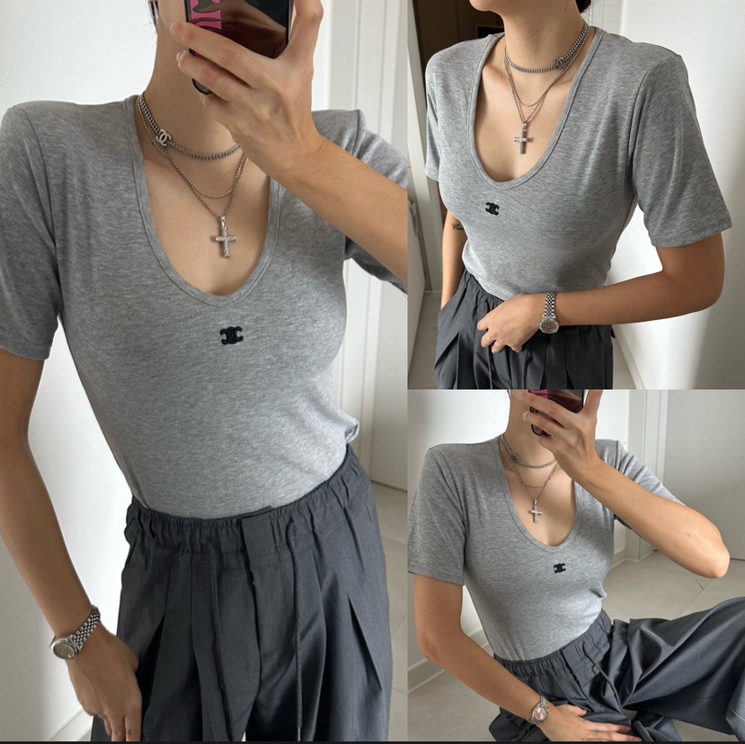 SOUIT韓國直郵女裝新品人氣26春夏熱賣休閑推薦時尚職業T恤SOUIT by mabel-LT恤