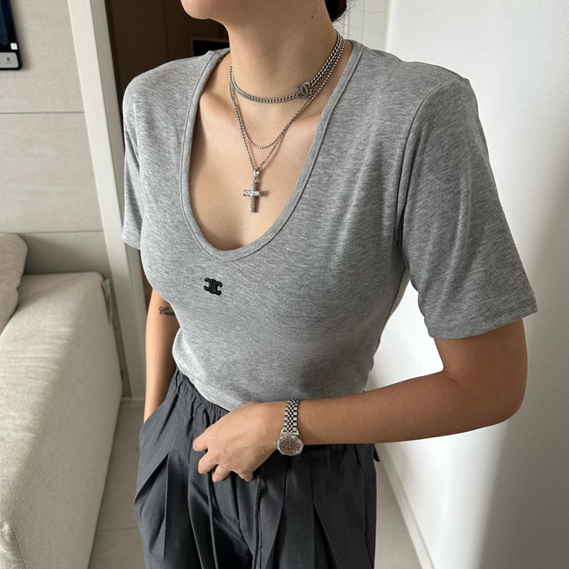 SOUIT韓國直郵女裝新品人氣26春夏熱賣休閑推薦時尚職業T恤SOUIT by mabel-LT恤