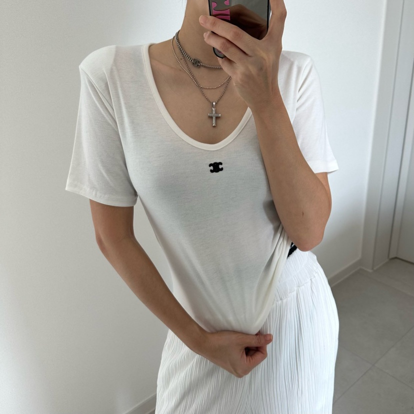 SOUIT韓國直郵女裝新品人氣26春夏熱賣休閑推薦時尚職業T恤SOUIT by mabel-LT恤圖色3