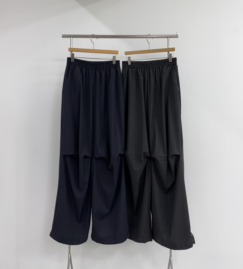 YIKHO STYLE韓國東大門代購女士新品人氣時尚休閑褲條紋YIKHO STYLE休閑褲