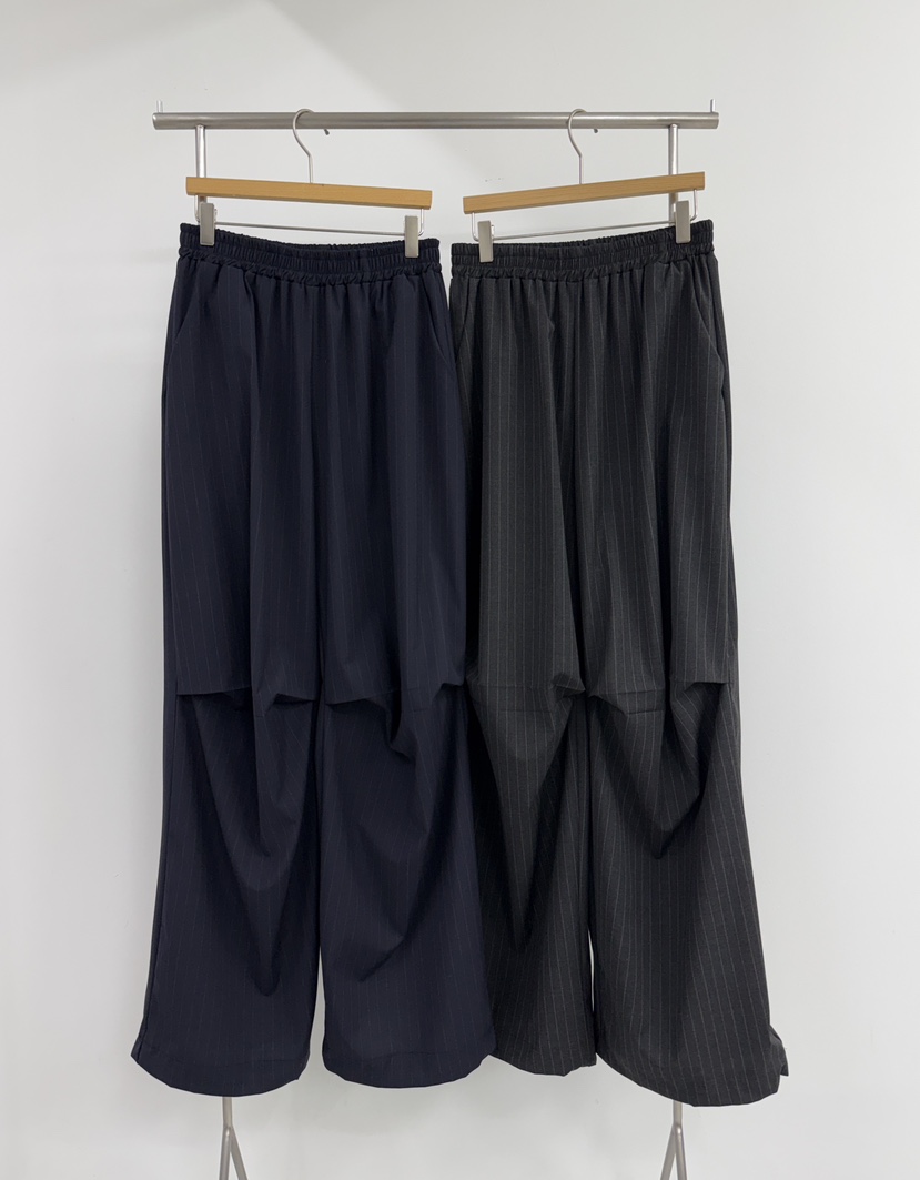 YIKHO STYLE韓國東大門代購女士新品人氣時尚休閑褲條紋YIKHO STYLE休閑褲