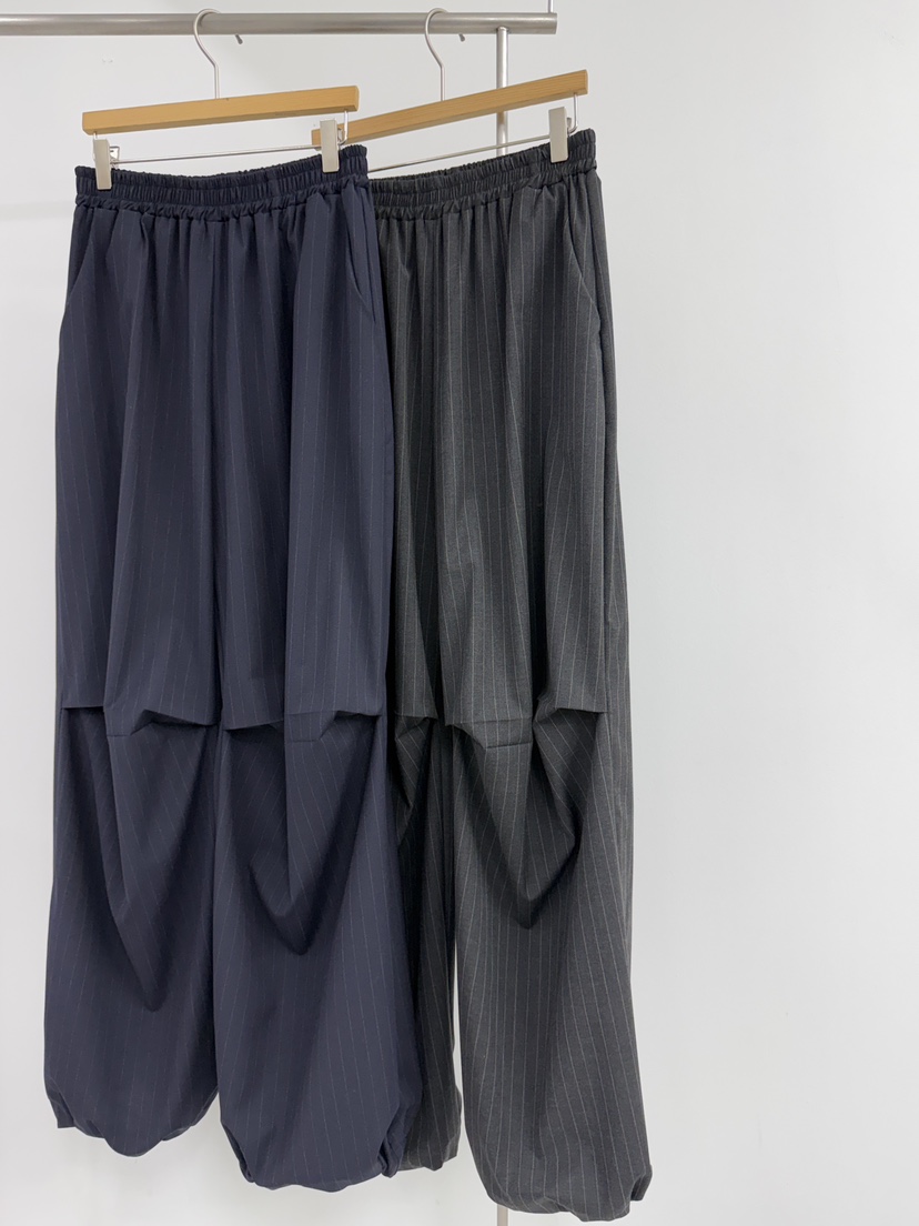 YIKHO STYLE韓國東大門代購女士新品人氣時尚休閑褲條紋YIKHO STYLE休閑褲