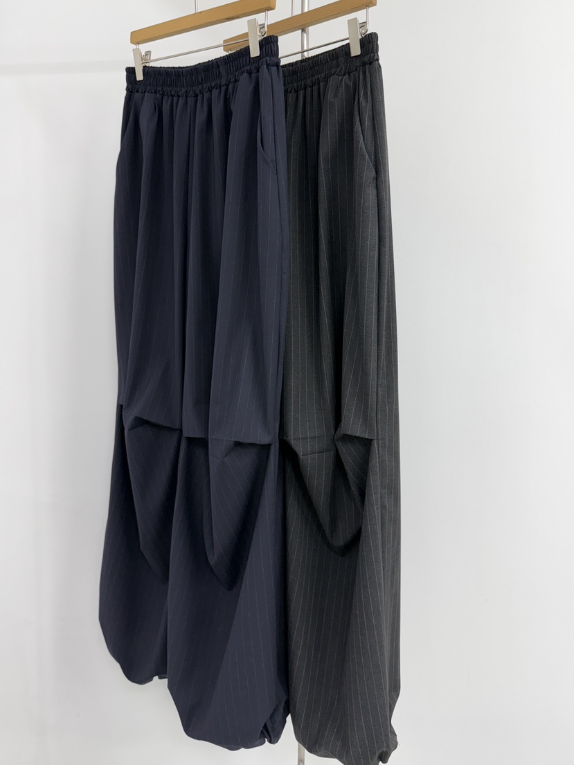 YIKHO STYLE韓國東大門代購女士新品人氣時尚休閑褲條紋YIKHO STYLE休閑褲