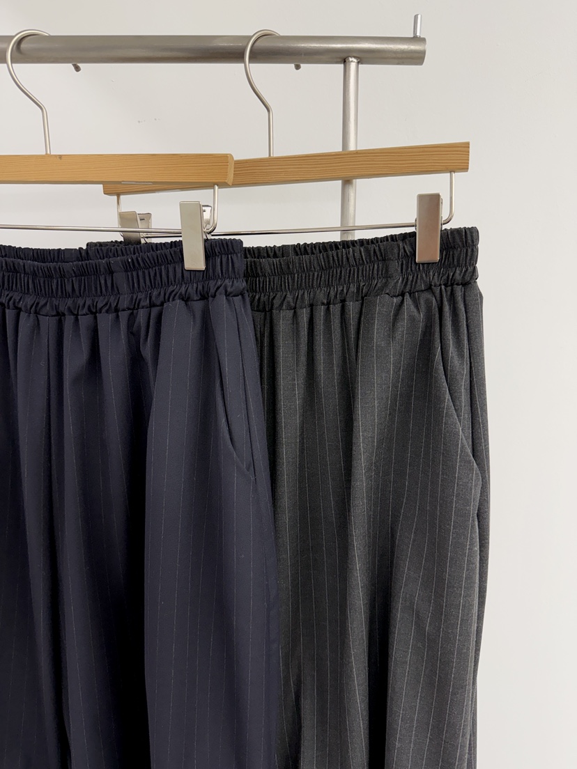 YIKHO STYLE韓國東大門代購女士新品人氣時尚休閑褲條紋YIKHO STYLE休閑褲