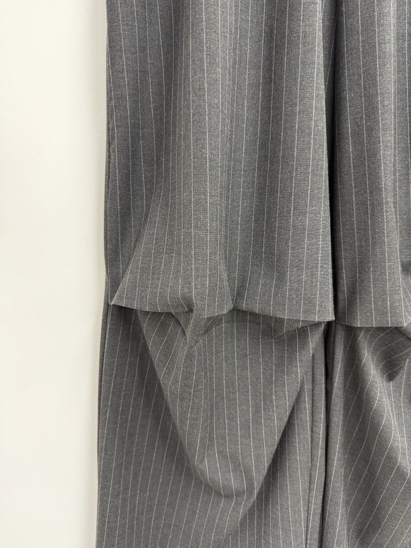 YIKHO STYLE韓國東大門代購女士新品人氣時尚休閑褲條紋YIKHO STYLE休閑褲