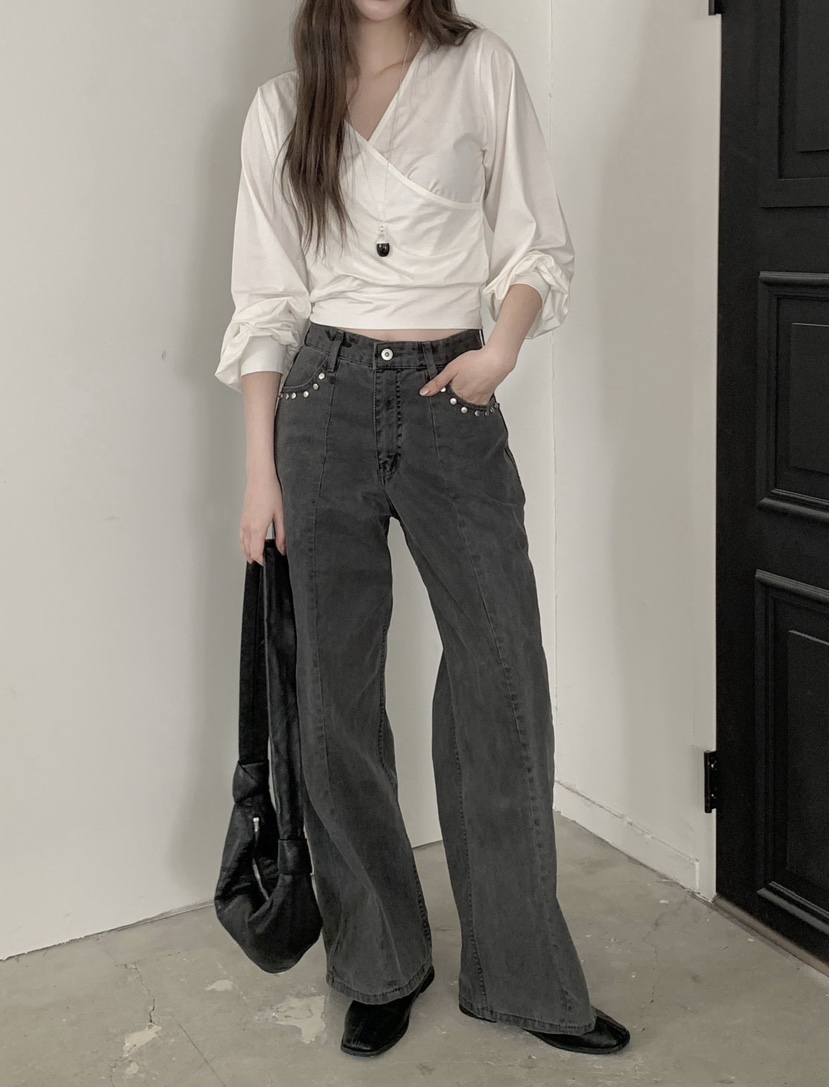 LEGACY韓國東大門直郵女裝新品時尚推薦26春夏人氣牛仔褲LEGACY牛仔褲