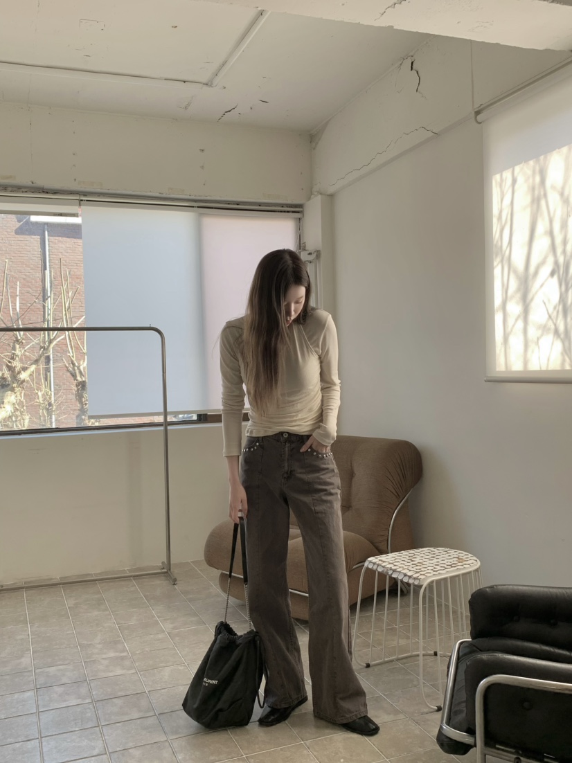 LEGACY韓國東大門直郵女裝新品時尚推薦26春夏人氣牛仔褲LEGACY牛仔褲