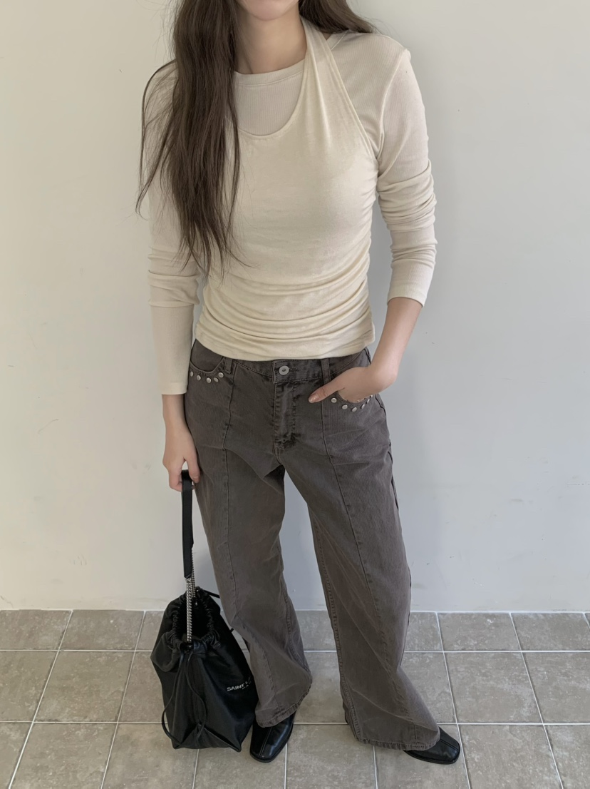 LEGACY韓國東大門直郵女裝新品時尚推薦26春夏人氣牛仔褲LEGACY牛仔褲