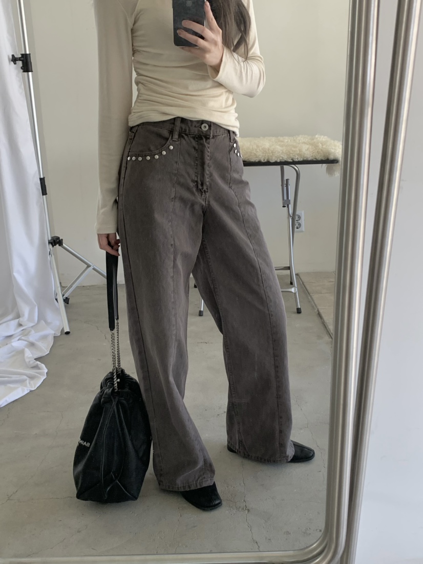 LEGACY韓國東大門直郵女裝新品時尚推薦26春夏人氣牛仔褲LEGACY牛仔褲