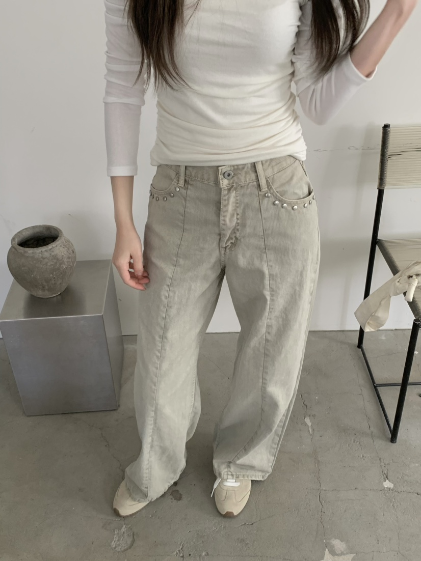 LEGACY韓國東大門直郵女裝新品時尚推薦26春夏人氣牛仔褲LEGACY牛仔褲