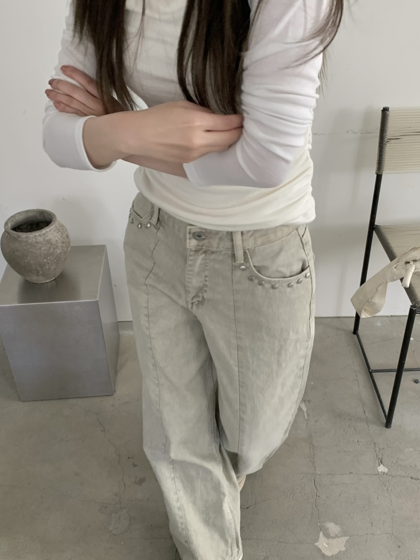 LEGACY韓國東大門直郵女裝新品時尚推薦26春夏人氣牛仔褲LEGACY牛仔褲