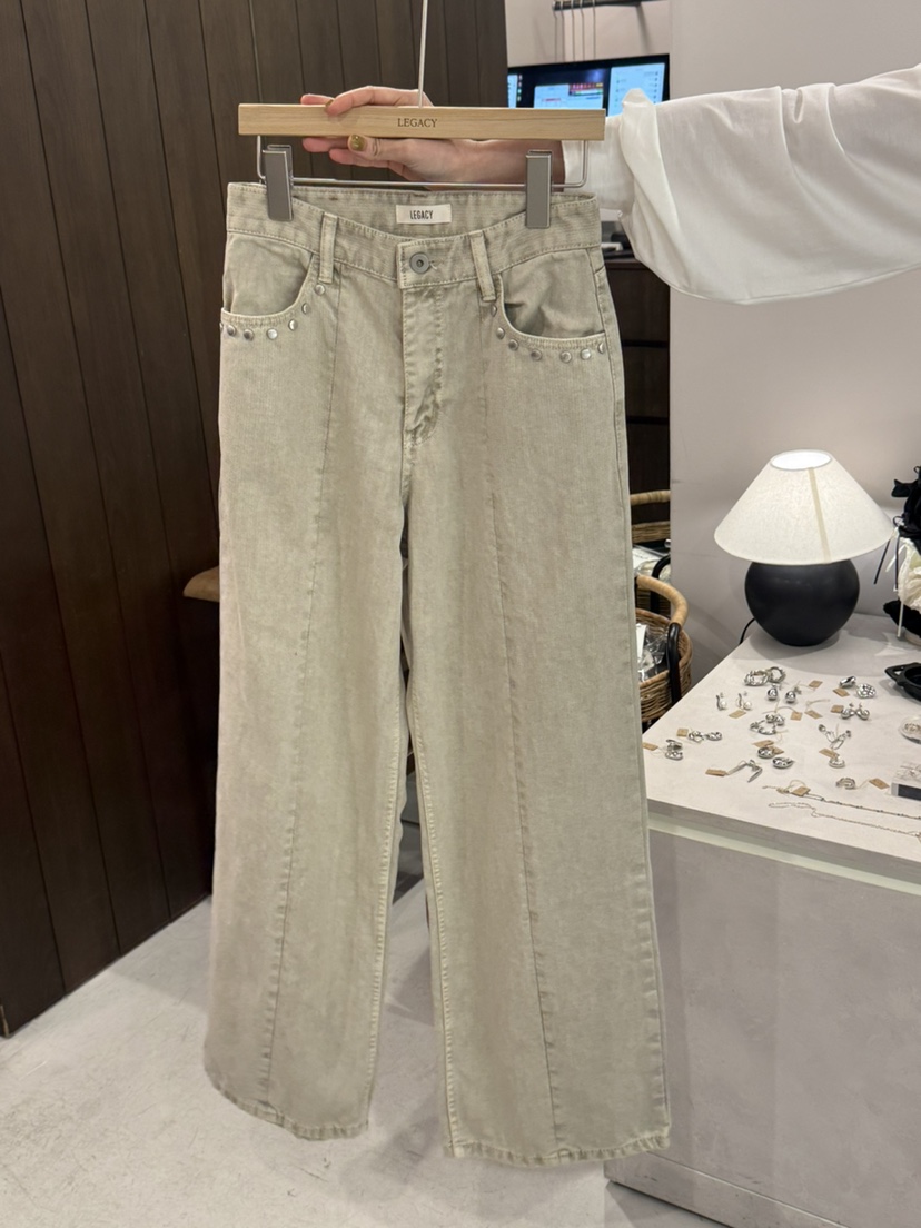 LEGACY韓國東大門直郵女裝新品時尚推薦26春夏人氣牛仔褲LEGACY牛仔褲圖色3
