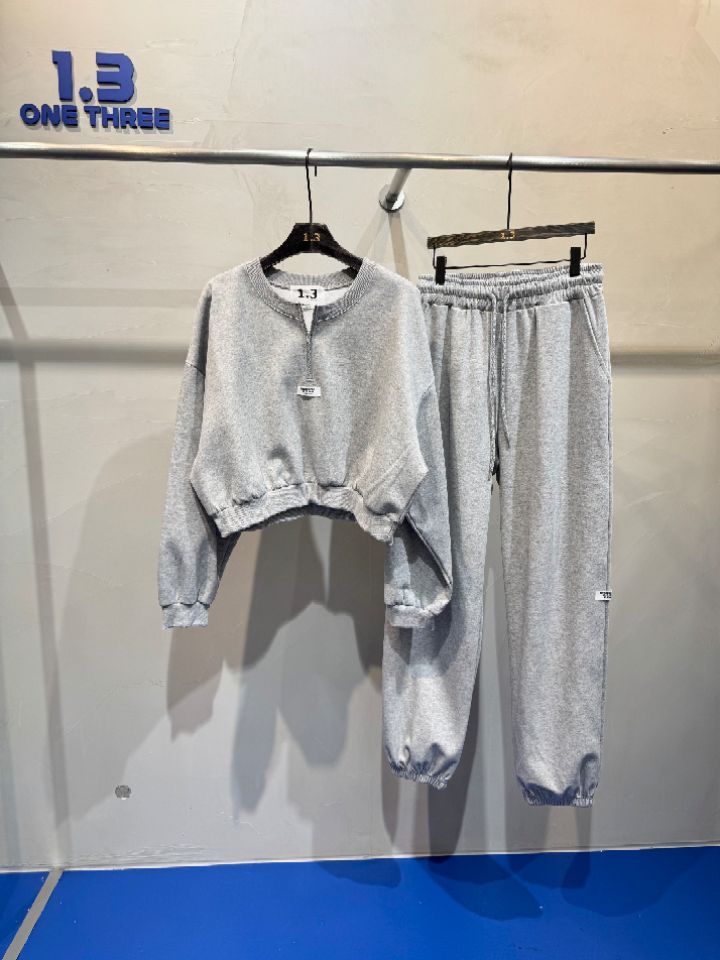 1.3韓國東大門直郵女士新品26春夏人氣熱賣時尚休閑套裝1.3套裝圖色3