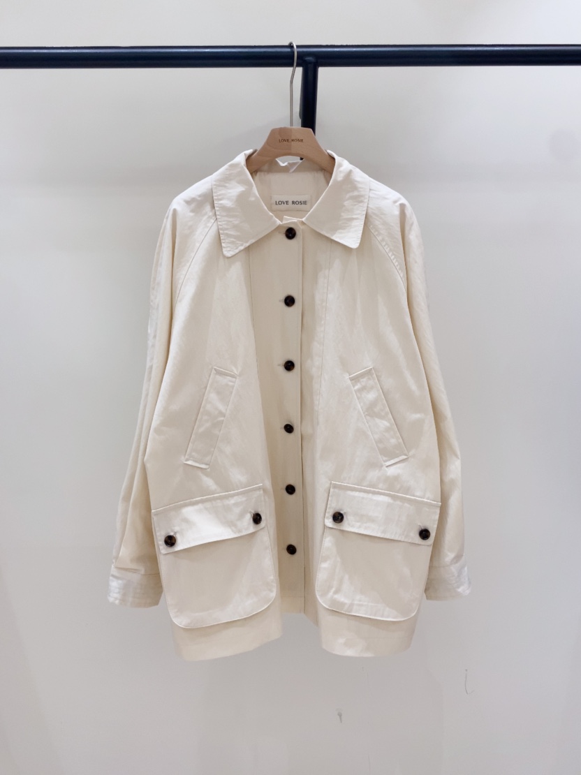 LOVE ROSIE韓國東大門直郵女裝新品職業時尚休閑長款風衣LOVE ROSIE長款風衣