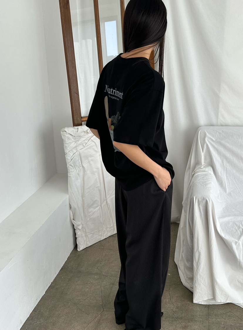 LE VASE韓國代購女士新款人氣職業推薦26春夏休閑熱賣T恤LE VASET恤