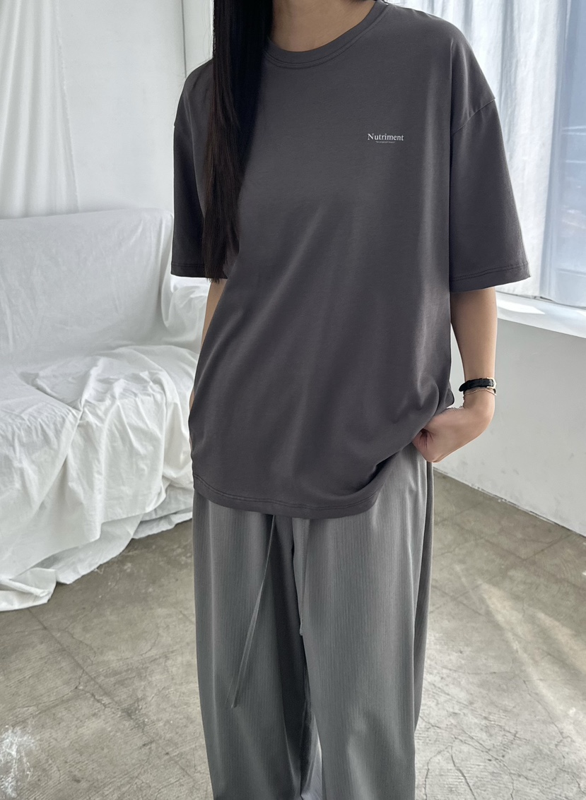 LE VASE韓國代購女士新款人氣職業推薦26春夏休閑熱賣T恤LE VASET恤圖色2