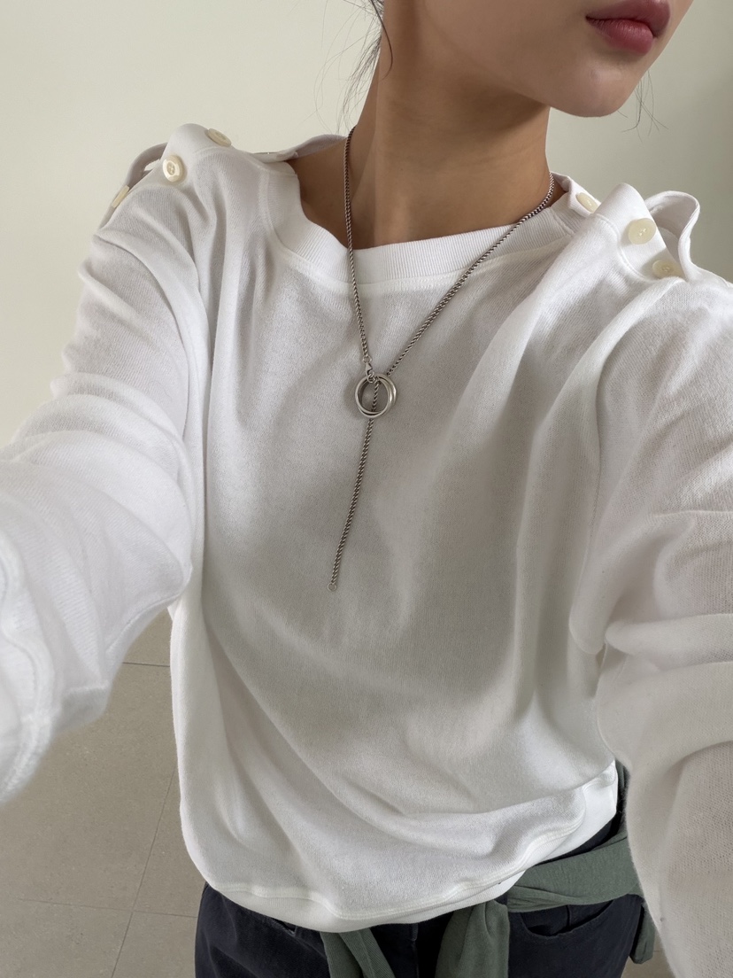 KARE/WEREPIECE韓國直郵實拍女士新品熱賣推薦時尚衛衣紐扣KARE/WEREPIECE衛衣