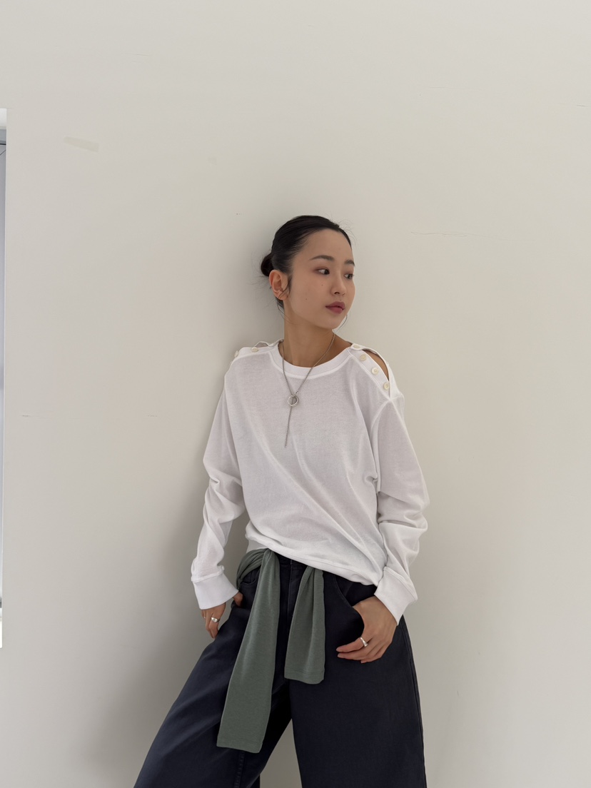 KARE/WEREPIECE韓國直郵實拍女士新品熱賣推薦時尚衛衣紐扣KARE/WEREPIECE衛衣