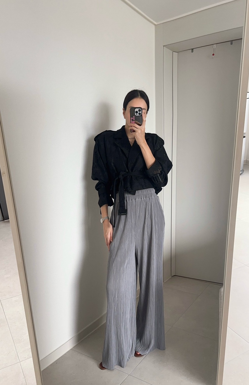 SOUIT韓國東大門直郵女士新款熱賣時尚職業休閑推薦休閑褲SOUIT by mabel-L休閑褲