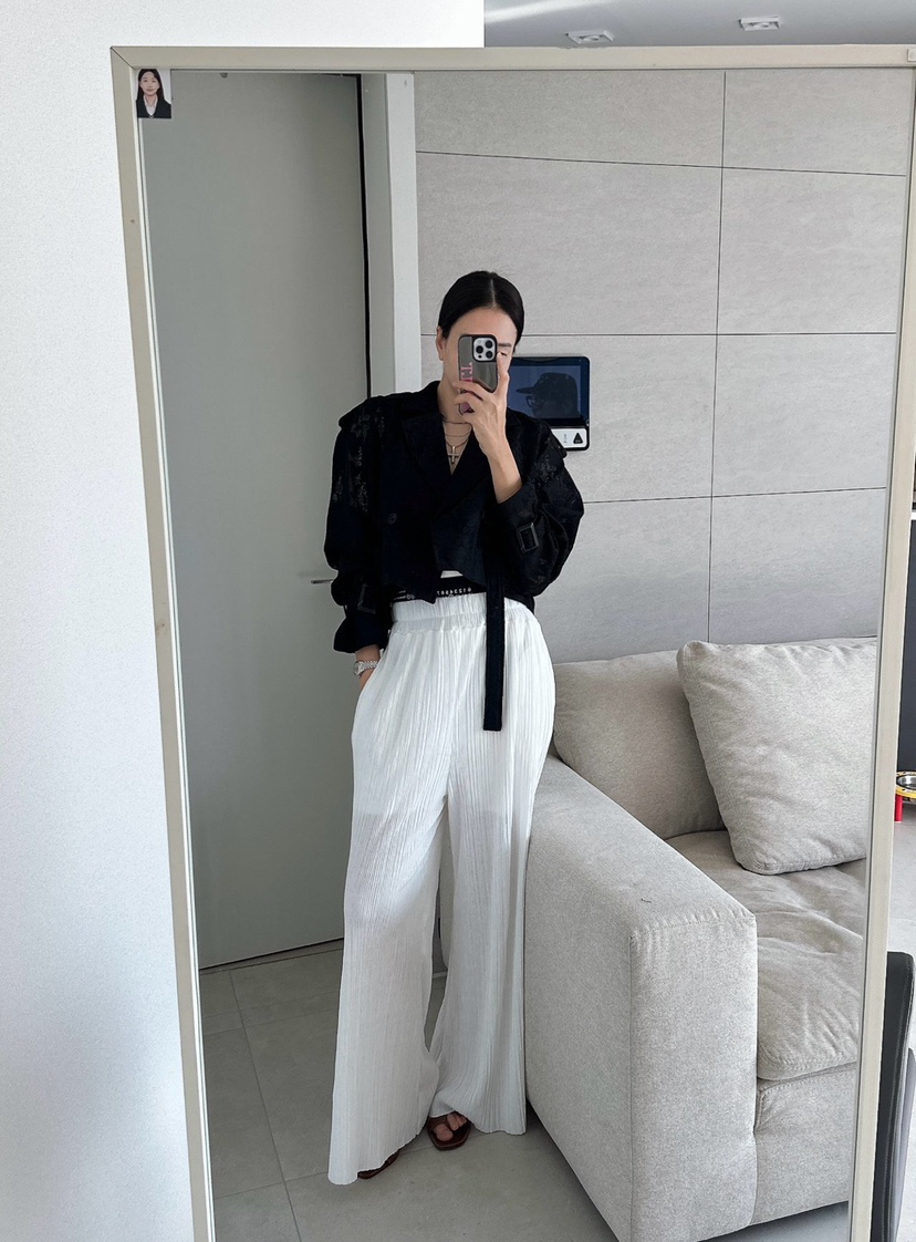 SOUIT韓國東大門直郵女士新款熱賣時尚職業休閑推薦休閑褲SOUIT by mabel-L休閑褲