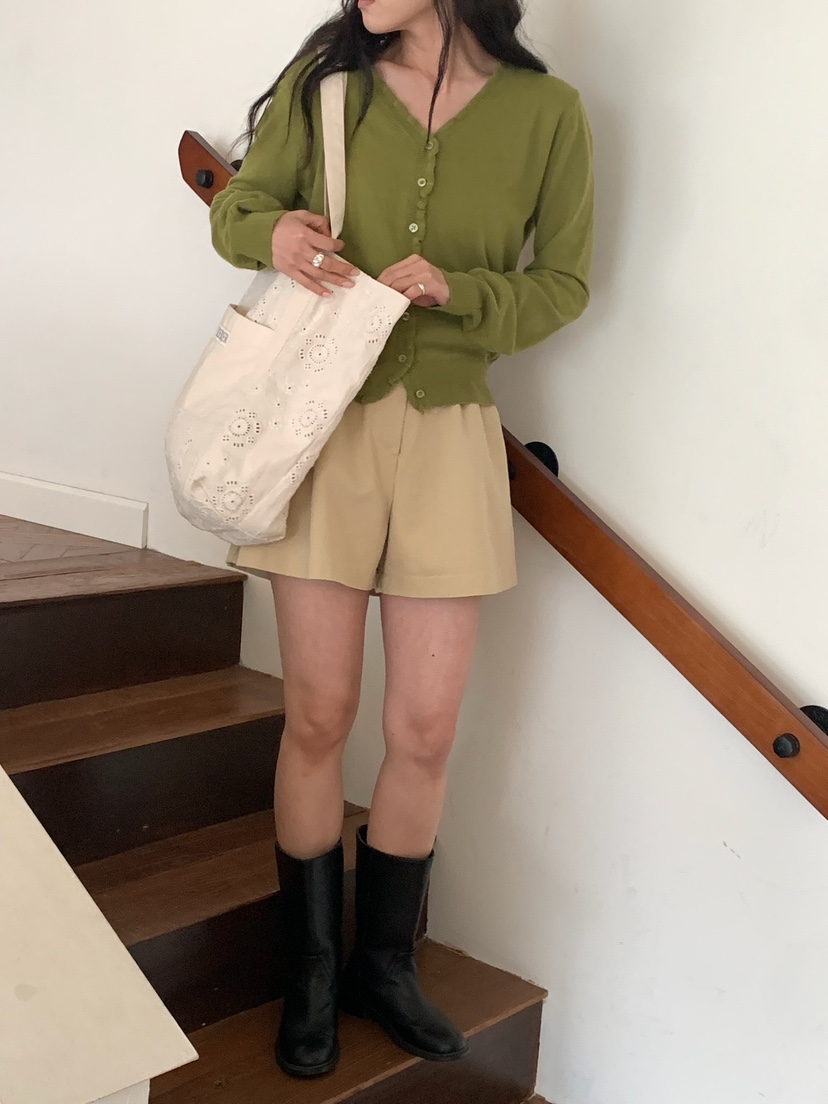 BLEECKER韓國東大門直郵女士新款休閑推薦時尚26春夏針織衫BLEECKER針織衫