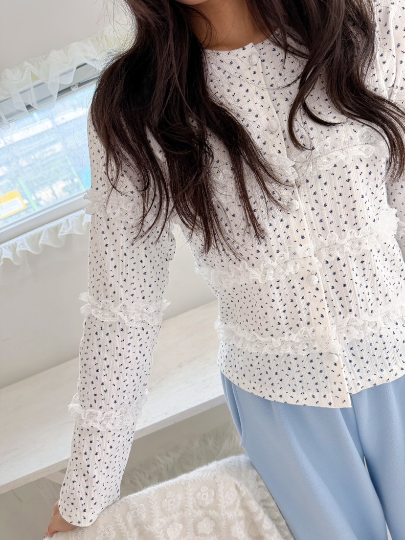 BOUTIQUE-L韓國代購女裝新款休閑推薦人氣職業襯衫蕾絲衫BOUTIQUE-L襯衫/蕾絲衫