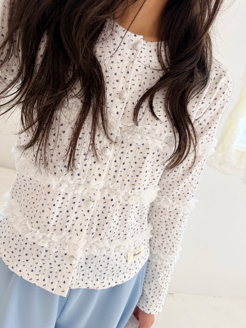 BOUTIQUE-L韓國代購女裝新款休閑推薦人氣職業襯衫蕾絲衫BOUTIQUE-L襯衫/蕾絲衫