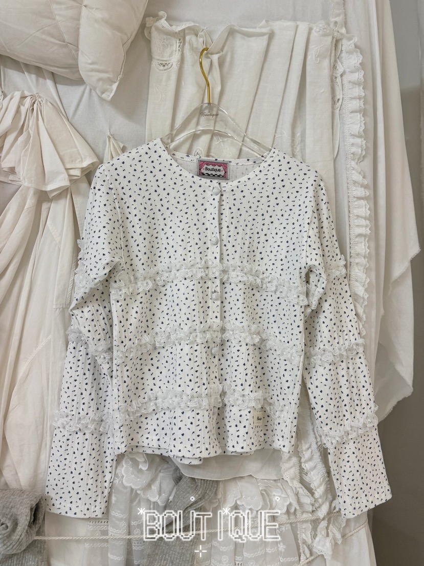 BOUTIQUE-L韓國代購女裝新款休閑推薦人氣職業襯衫蕾絲衫BOUTIQUE-L襯衫/蕾絲衫圖色2