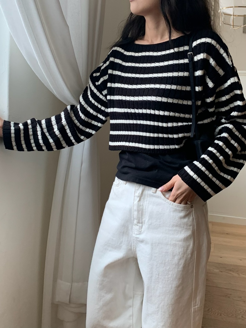 BLEECKER韓國東大門直郵女士新品人氣休閑熱賣時尚針織衫BLEECKER針織衫