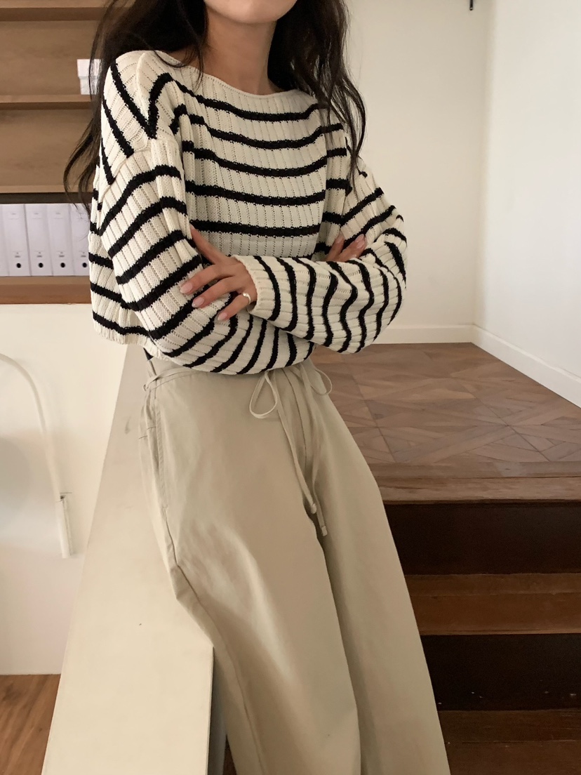 BLEECKER韓國東大門直郵女士新品人氣休閑熱賣時尚針織衫BLEECKER針織衫