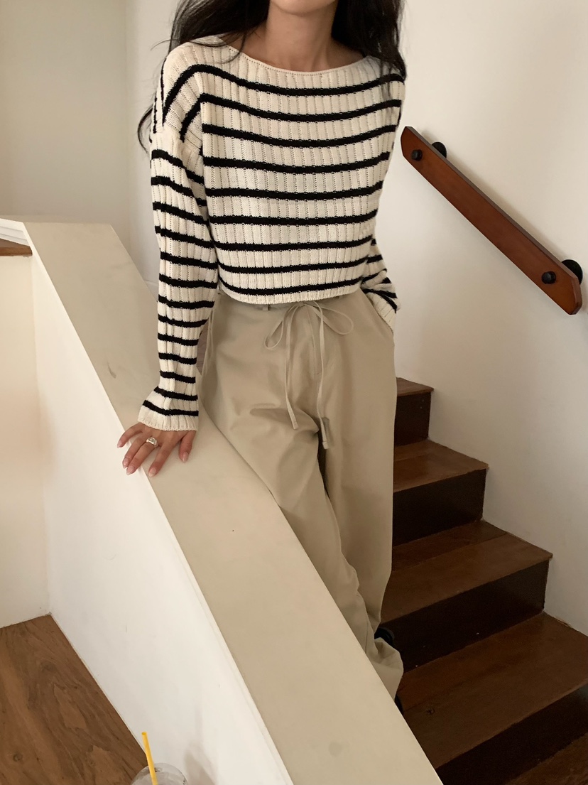 BLEECKER韓國東大門直郵女士新品人氣休閑熱賣時尚針織衫BLEECKER針織衫